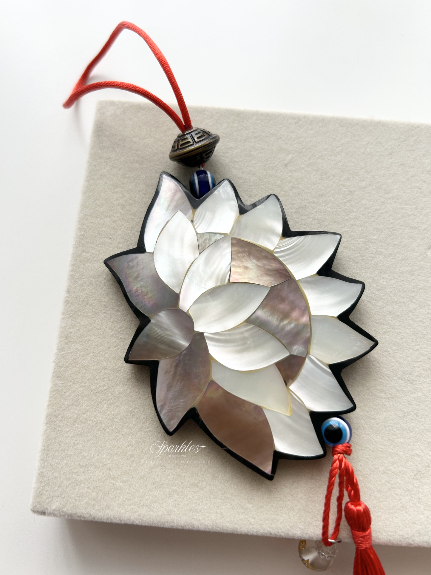Charm15 Lotus Door Charm