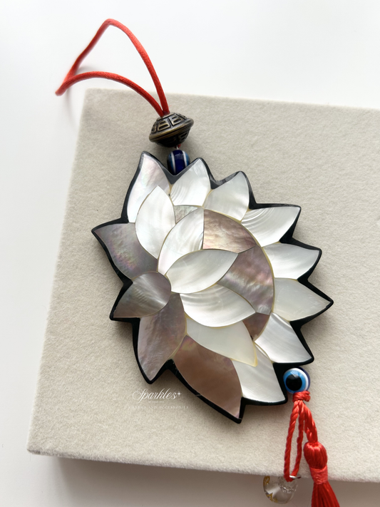 Charm15 Lotus Door Charm