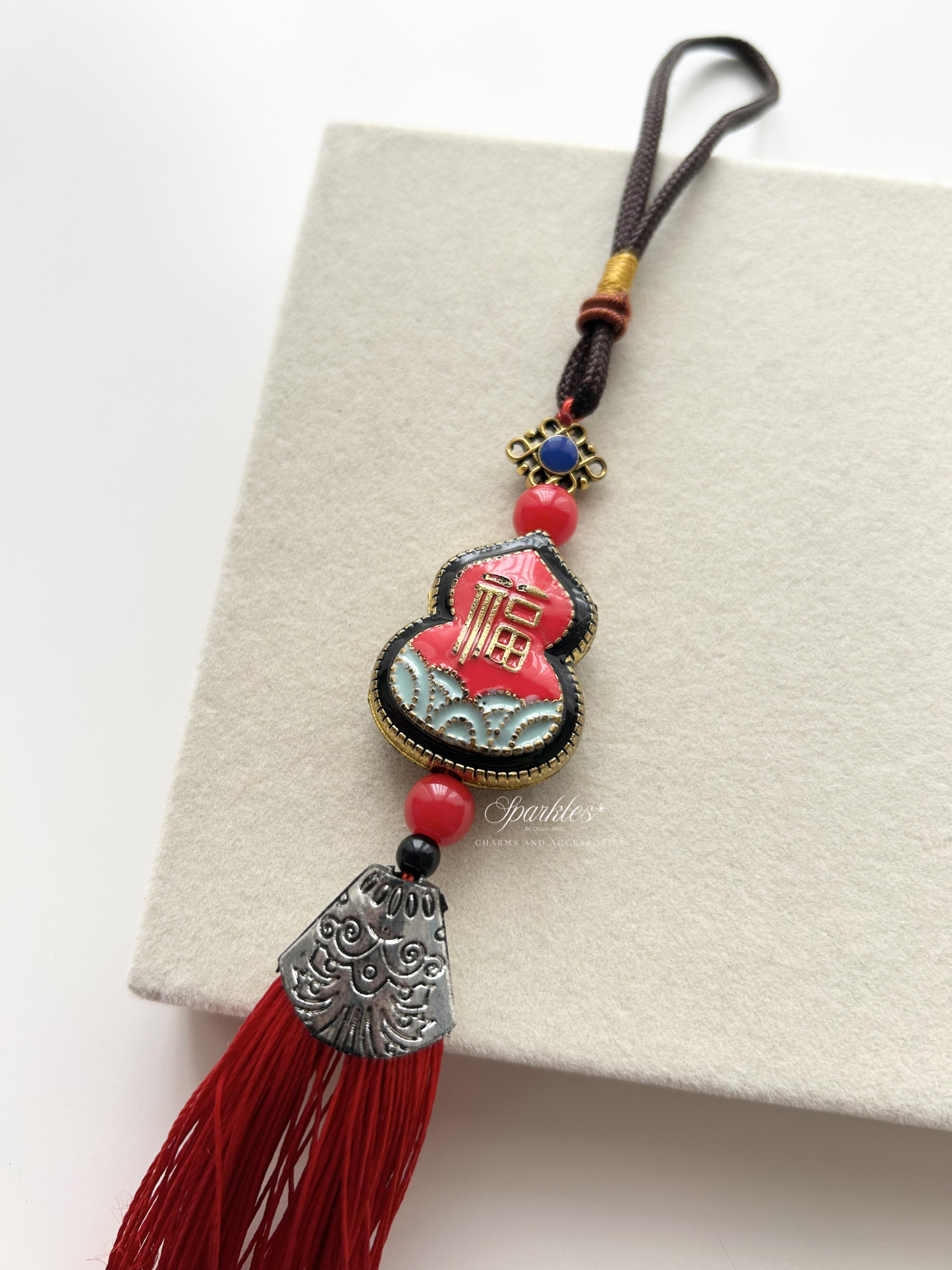 Charm18 Red Hulu Bag Charm