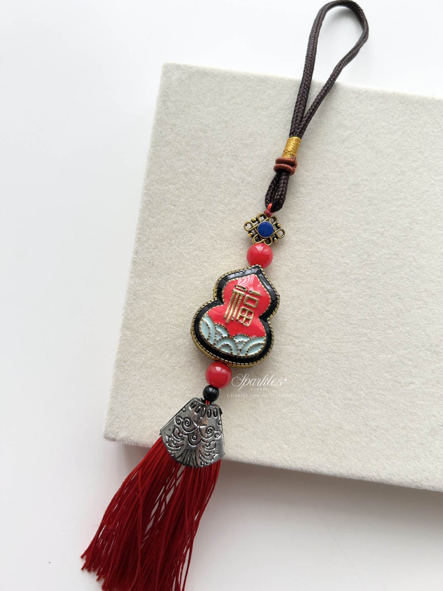 Charm18 Red Hulu Bag Charm