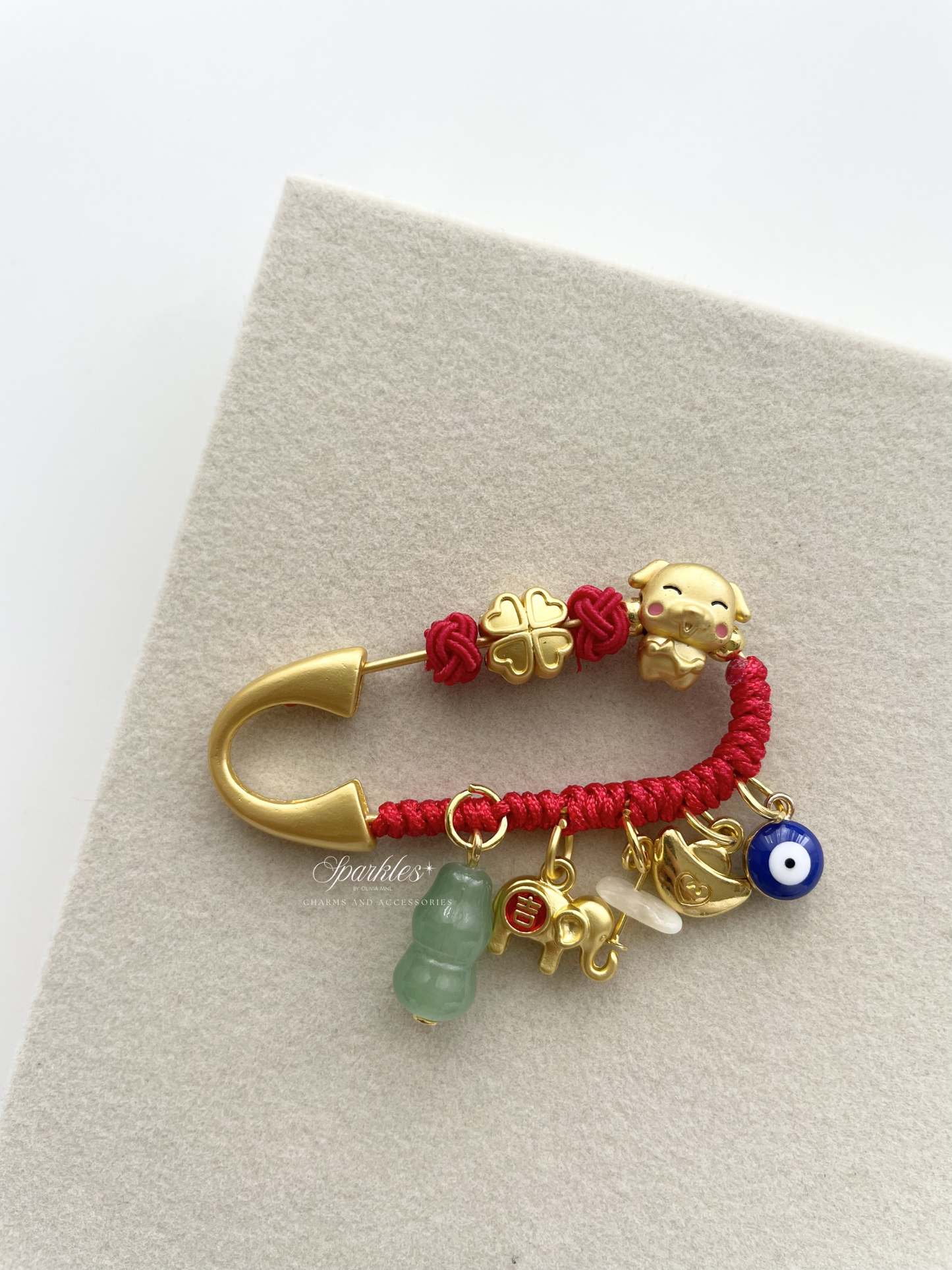 CNY Lucky Zodiac Pin - Dog