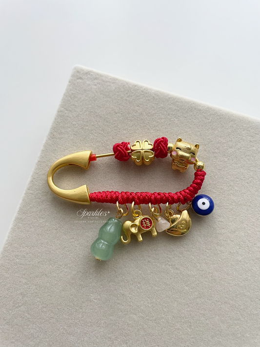 CNY Lucky Zodiac Pin - Horse