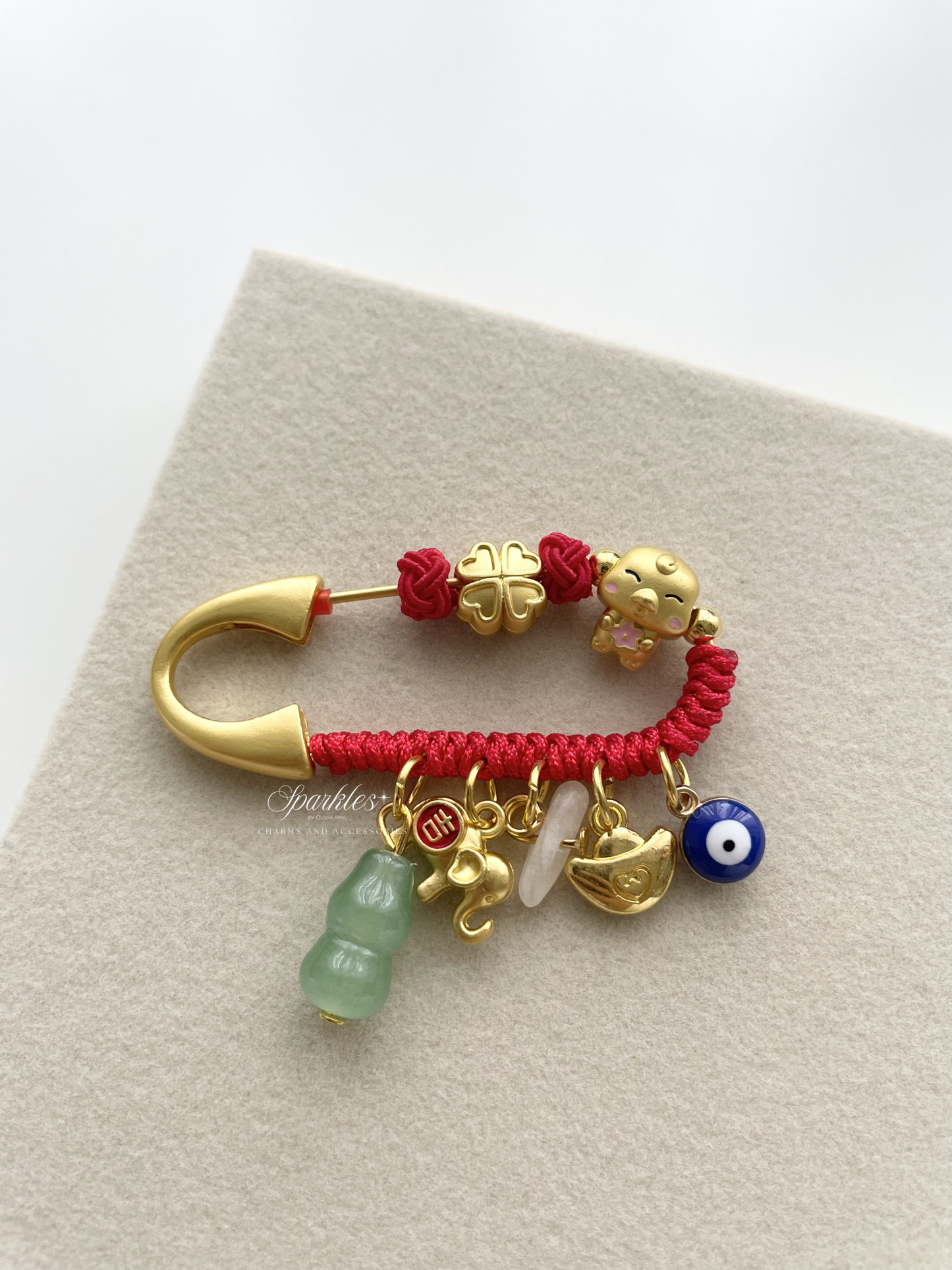 CNY Lucky Zodiac Pin - Rooster
