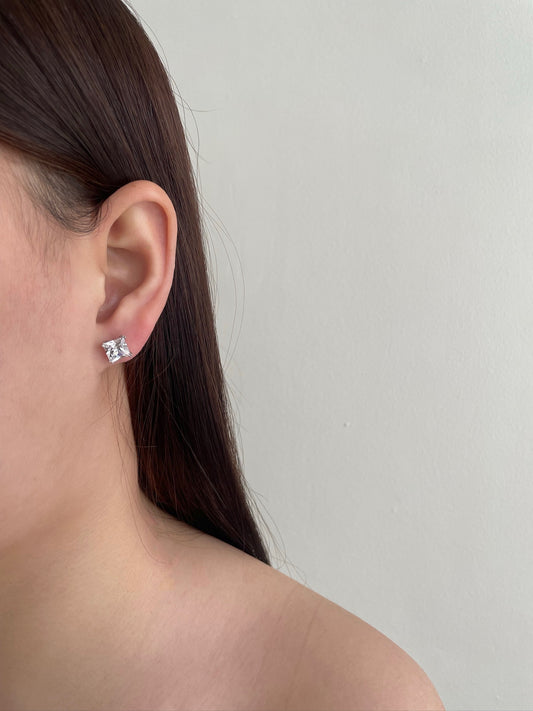 Jovy Gem Silver stud earrings