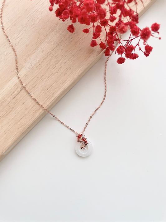 Red Koi necklace