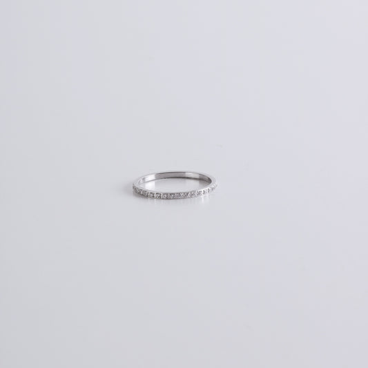 Aurora silver ring