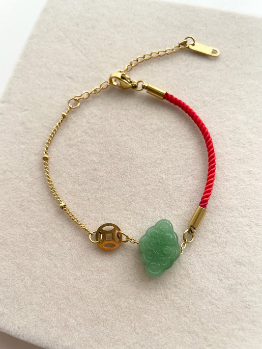 mystic2 Imperial jade red string