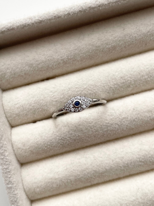 eye4 Silver Evil Eye Ring