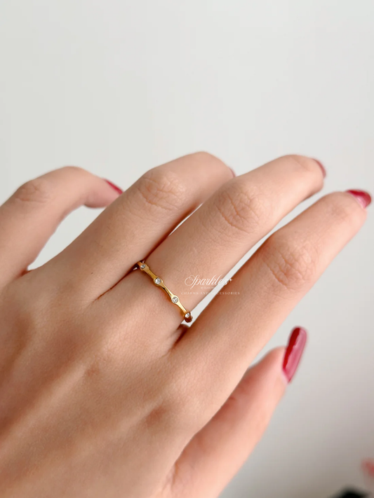 Eunice Gold Ring with sizes