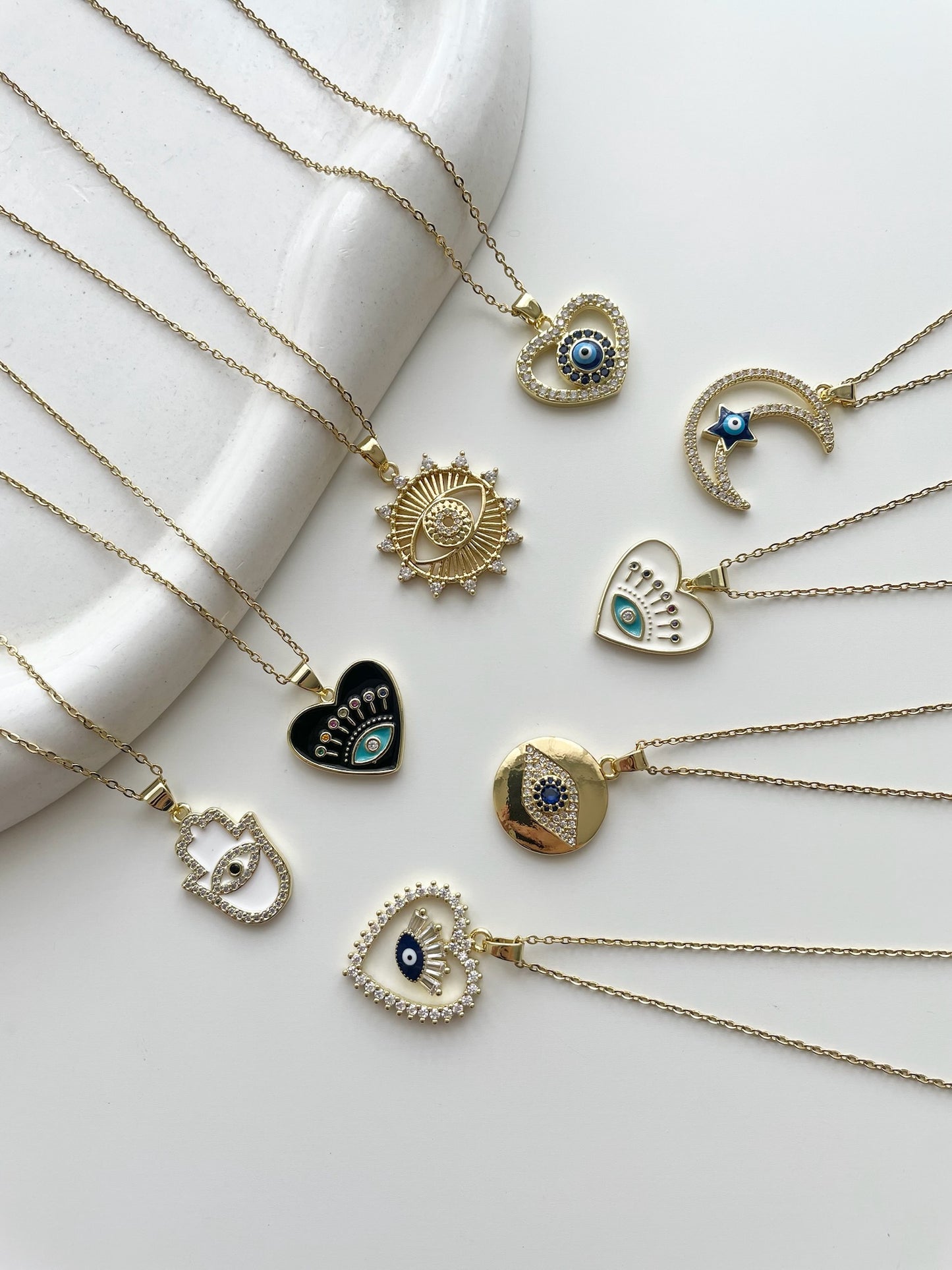 Evil Eye Necklace Collection