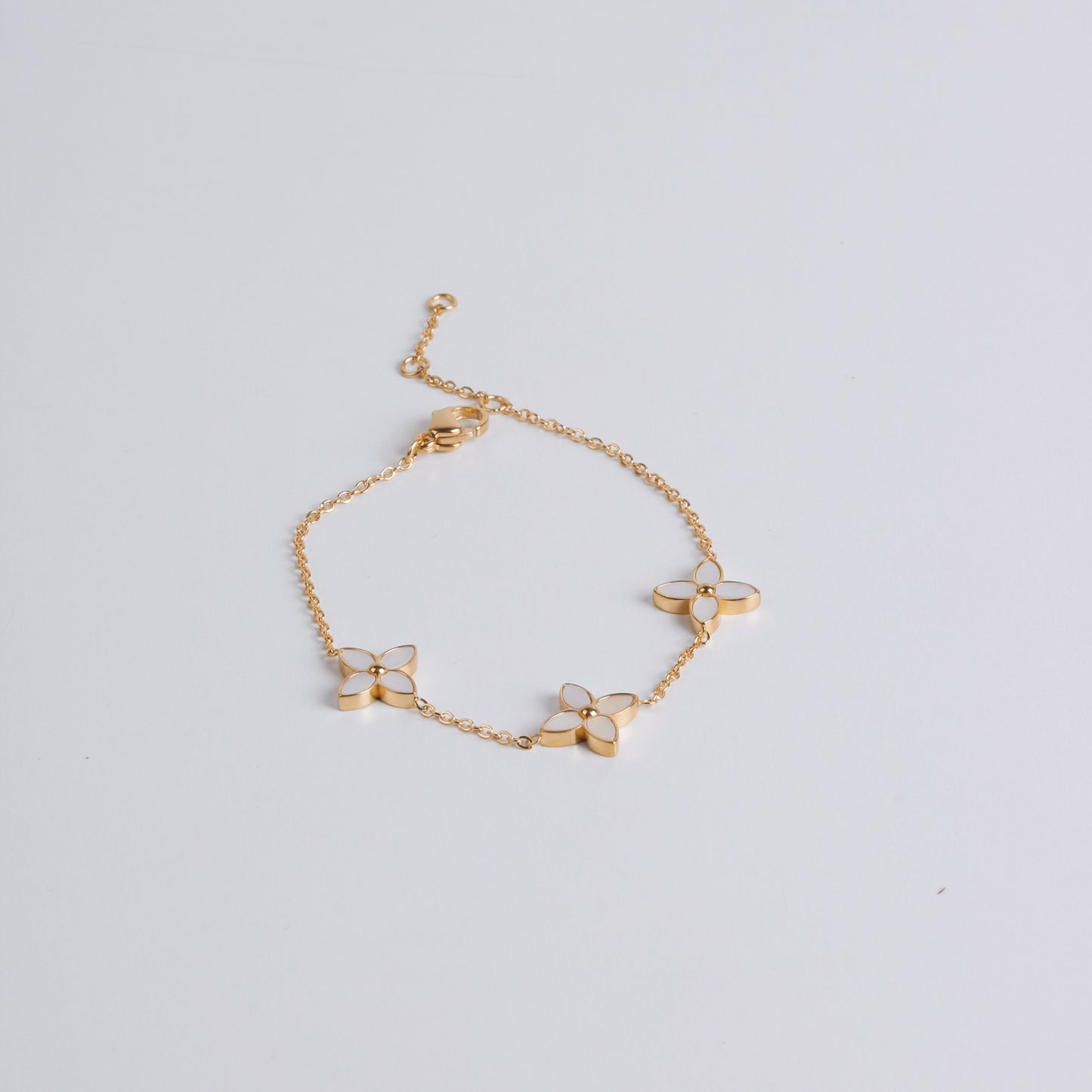 Flower Gold Bracelet