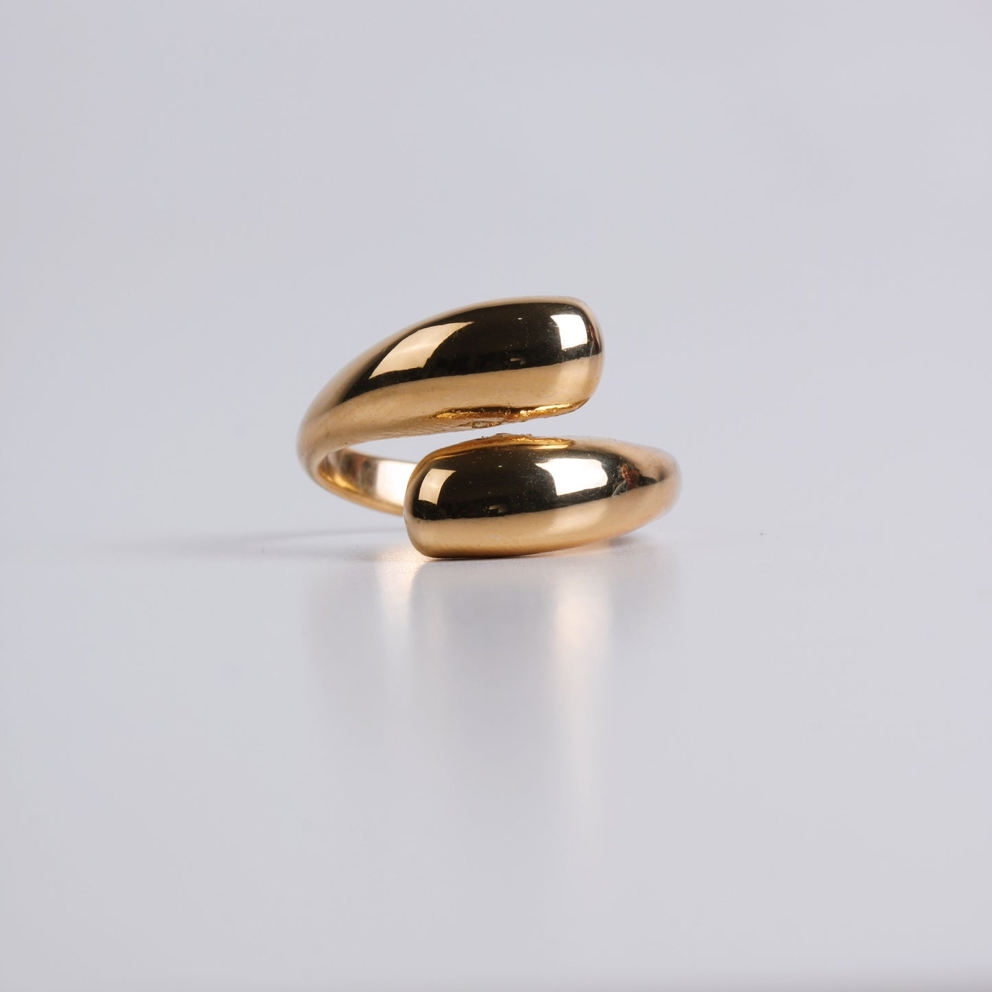 Serena Chunky Gold Ring with sizes