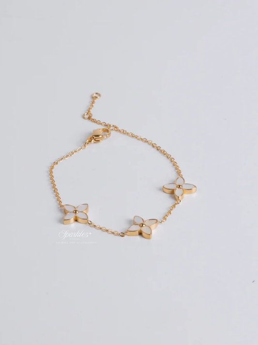Flower Gold Bracelet