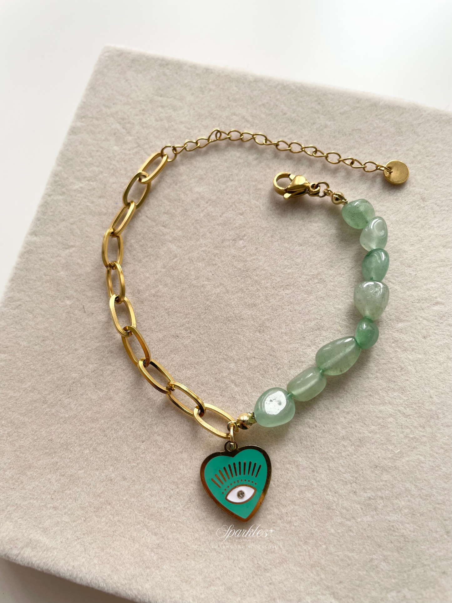 gb614 Aventurine Evil Eye