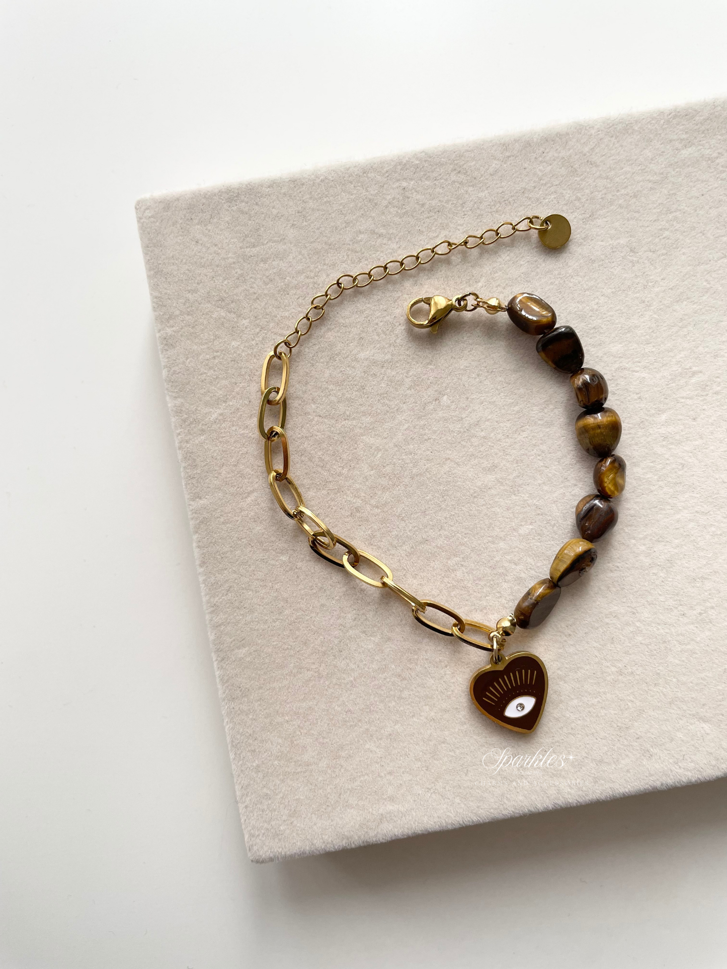 gb615 Tiger’s Eye Evil Eye