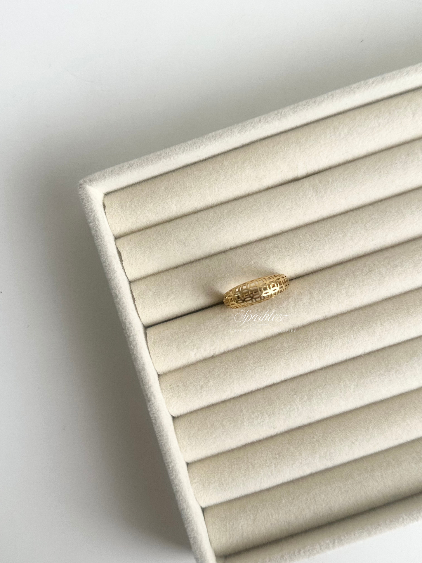 Gold Money Ring Adjustable gr879