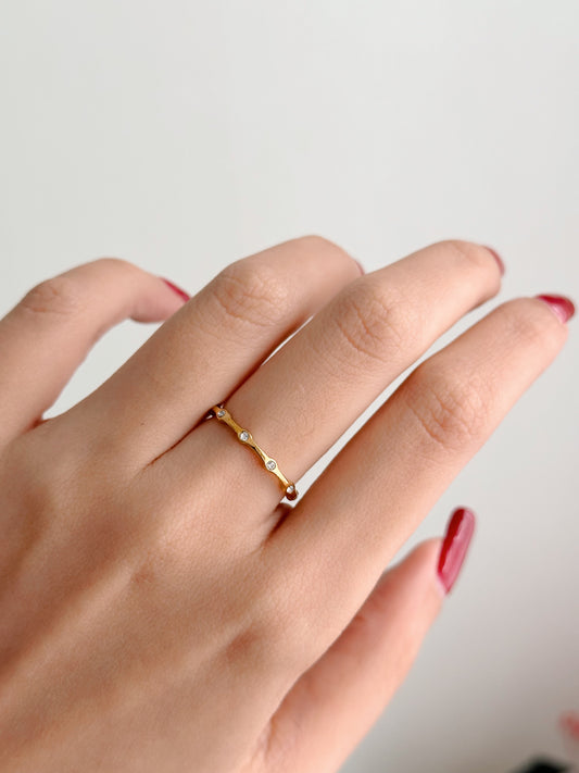 Eunice Gold Ring with sizes