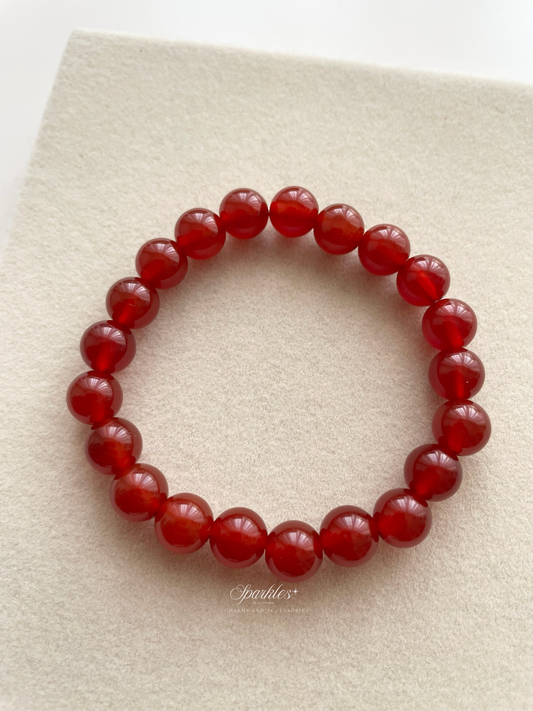 M1 Red Agate Stone Bracelet with Sizes