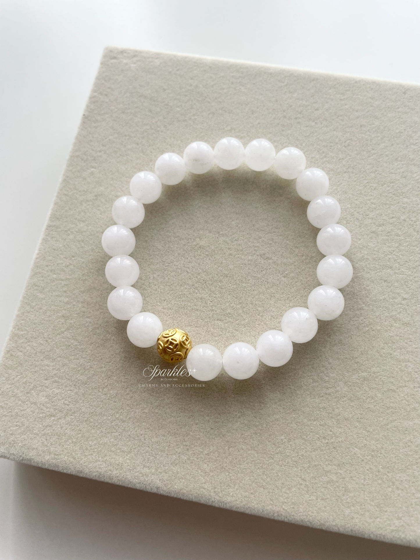 MB4 Moneyball in Moonstone Bracelet with Sizes