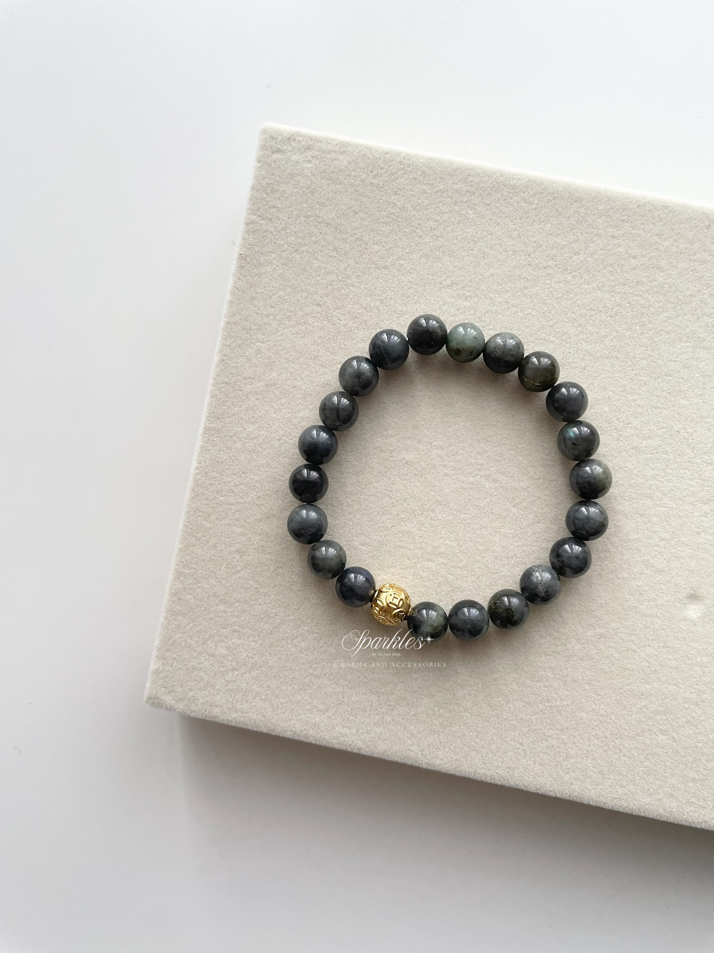 MB7 Moneyball in Labradorite Bracelet with Sizes