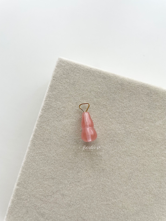 pendant16 Cherry Quartz Hulu Pendant