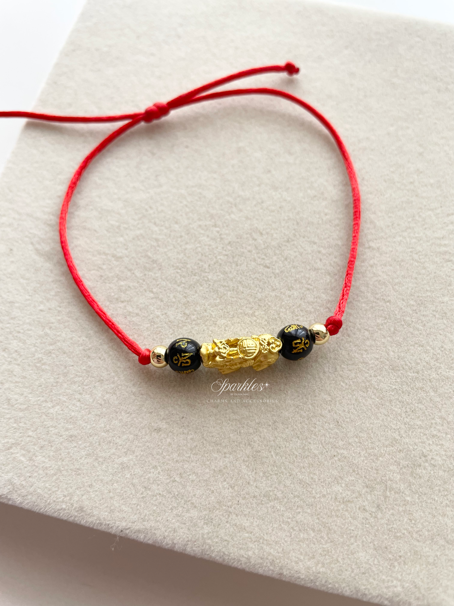 piyaored Piyao Red String Bracelet (Freesize)