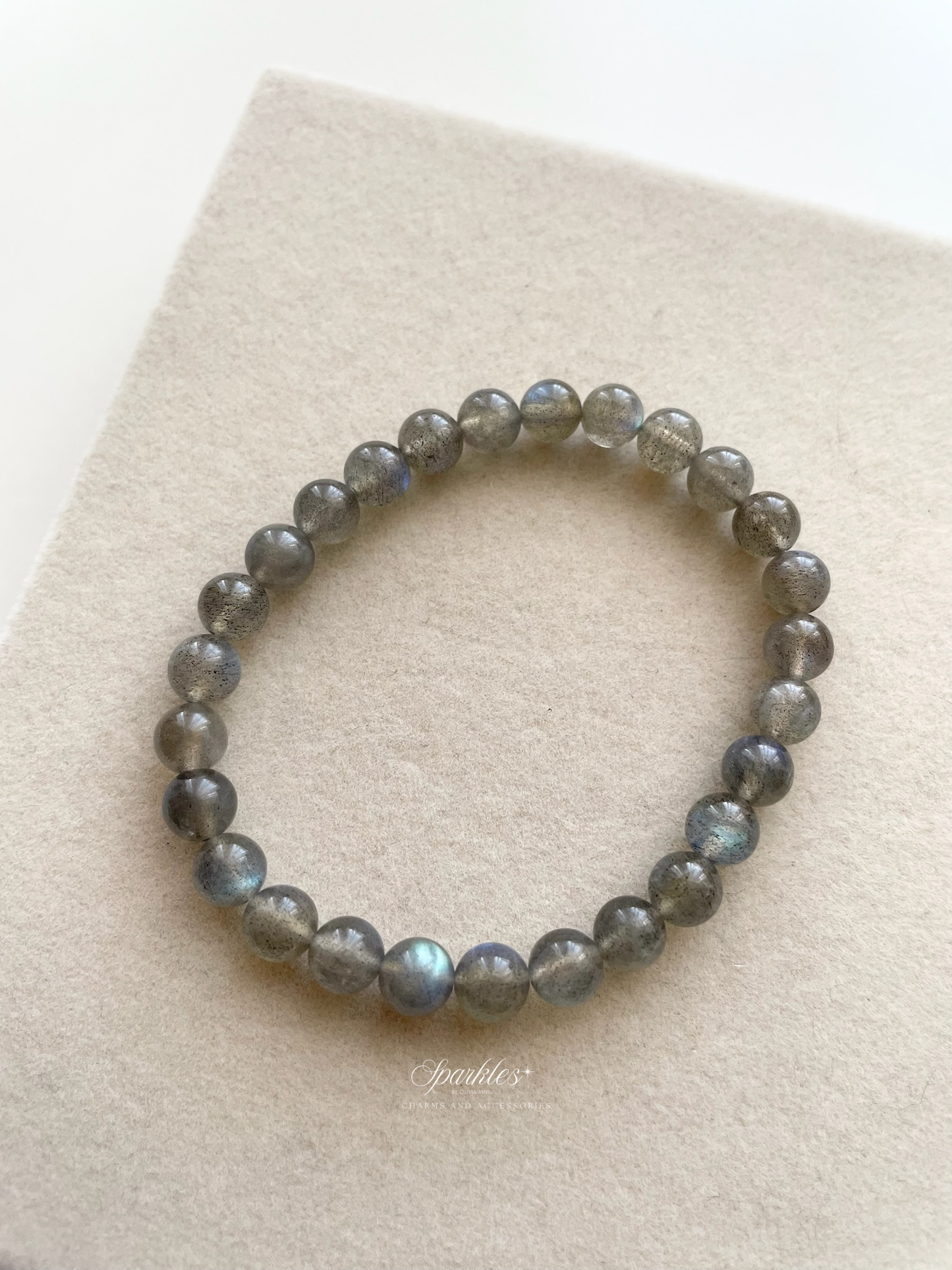Rare1 Labradorite Stone Bracelet with Sizes