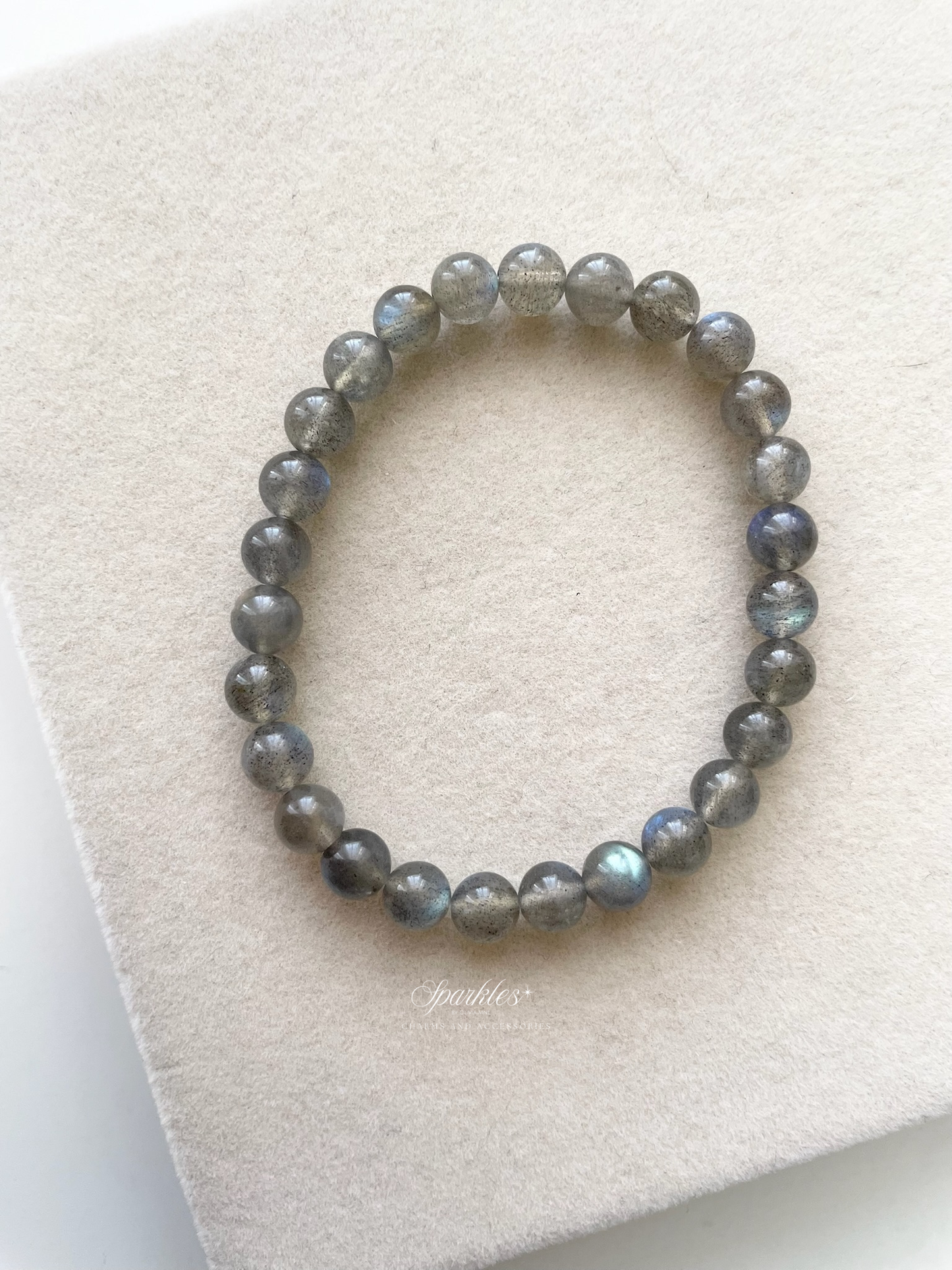 Rare1 Labradorite Stone Bracelet with Sizes