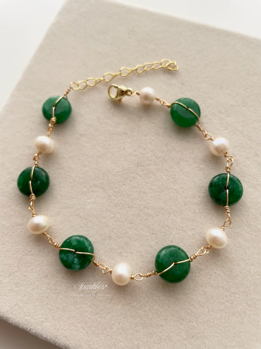 S14 Chrysotile stone bracelet