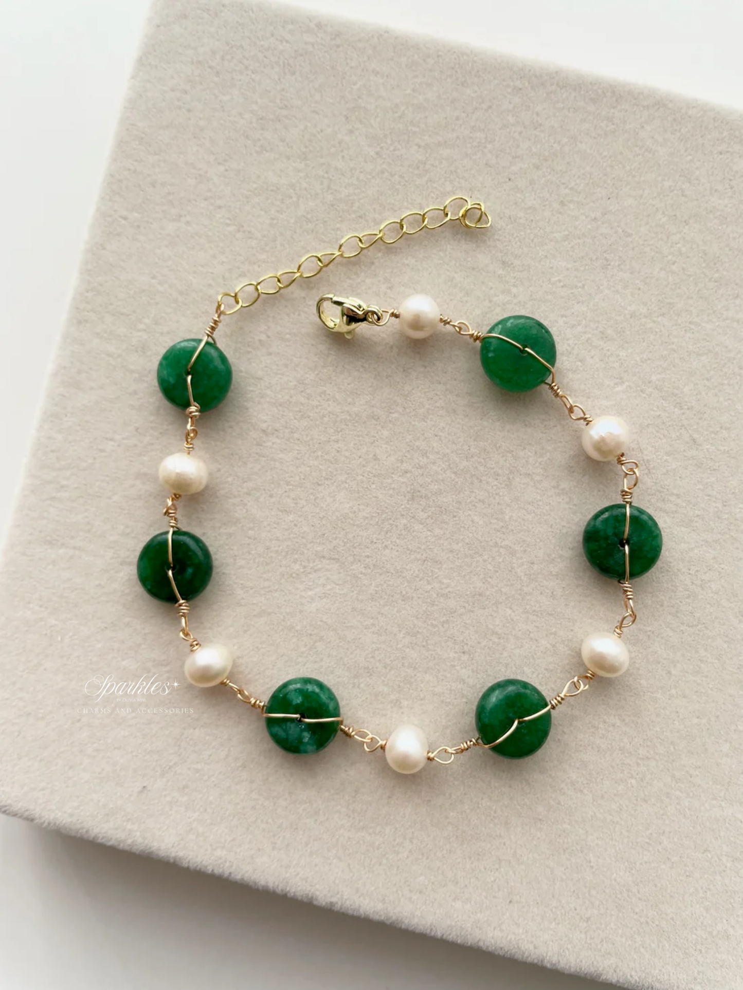 S14 Chrysotile stone bracelet