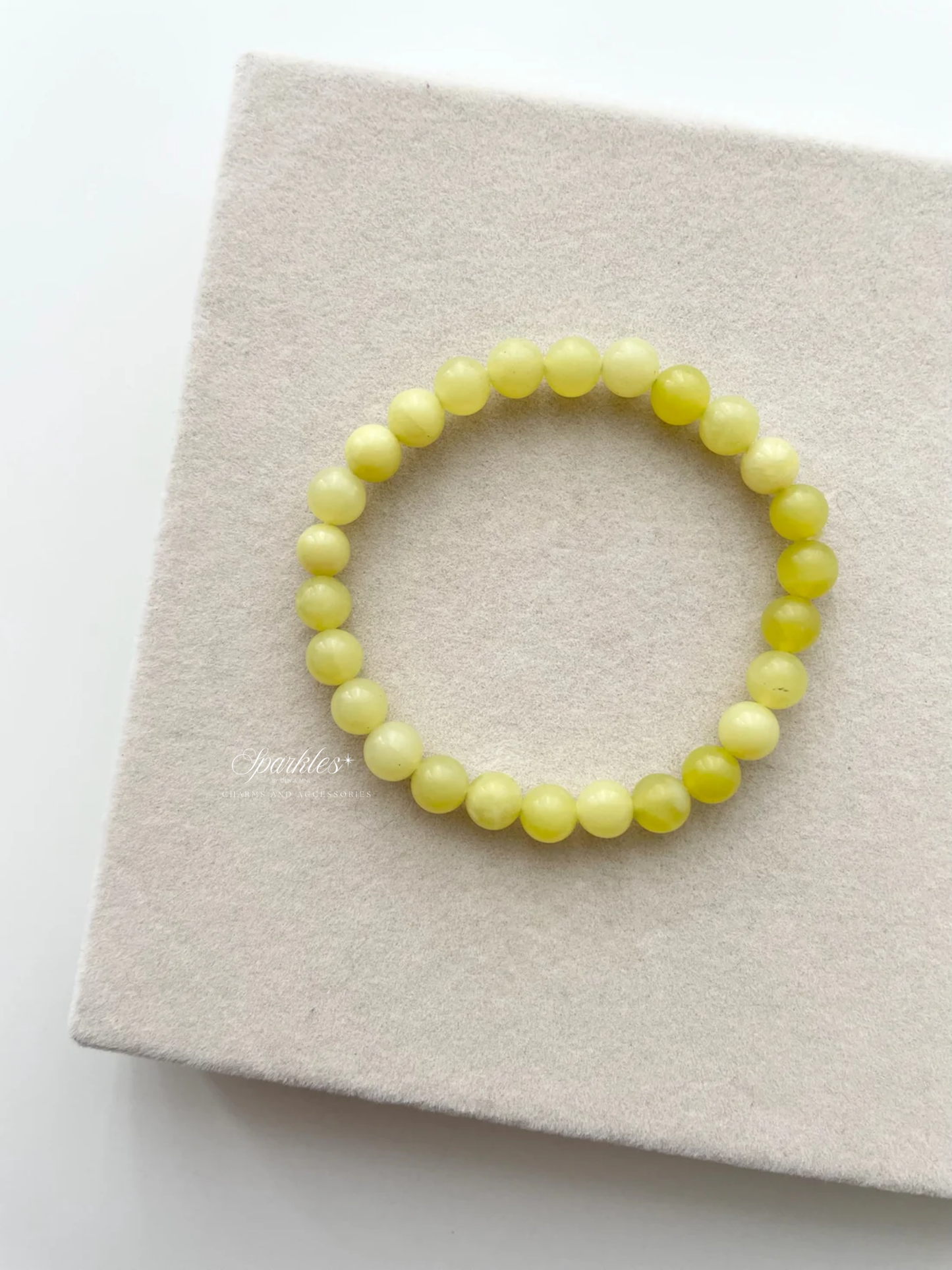 Sel13 Olivian Jade stone bracelet with sizes