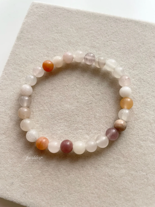 sel18 Pink Aventurine with sizes