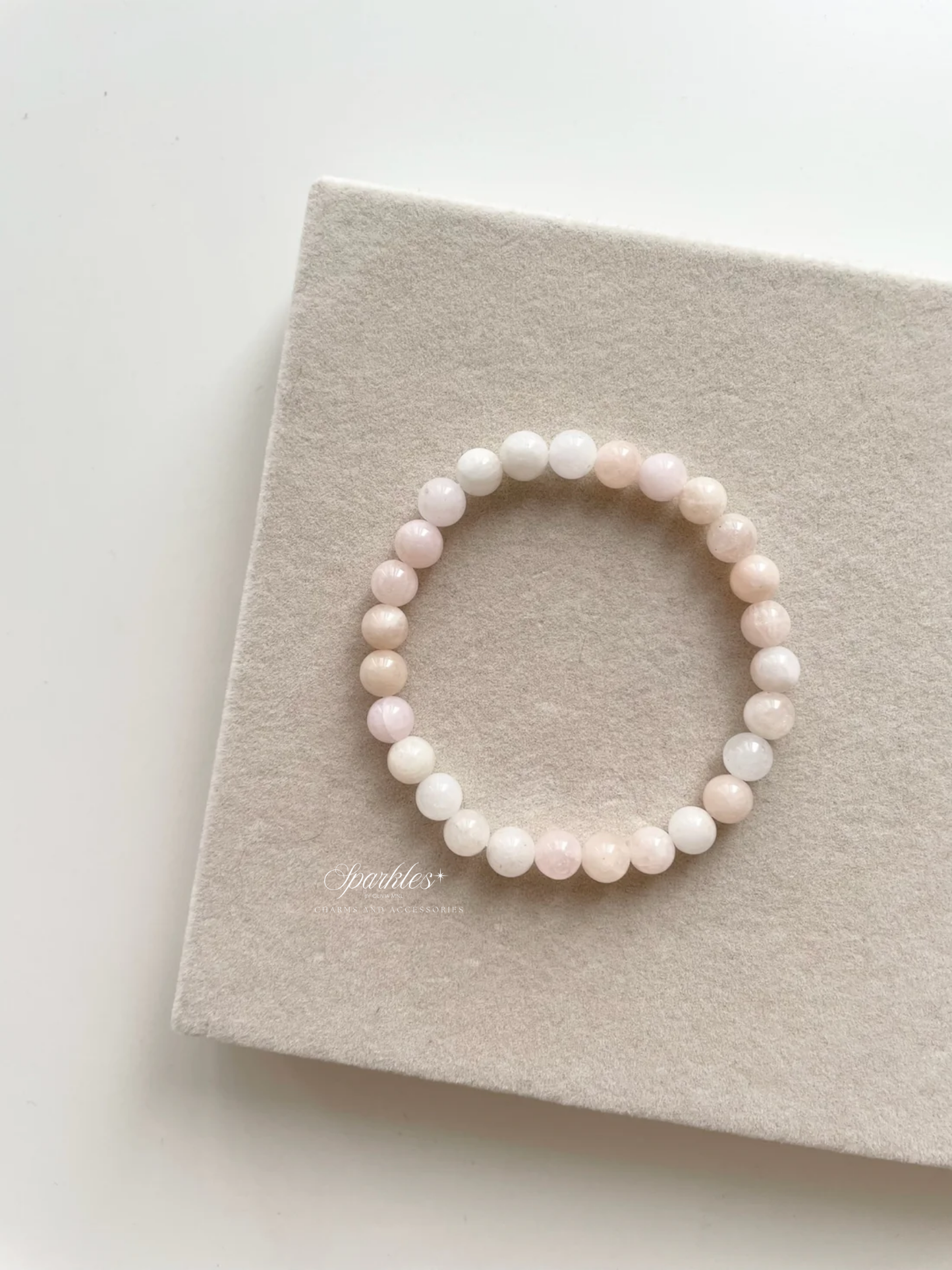 sel20 Pink morganite with sizes