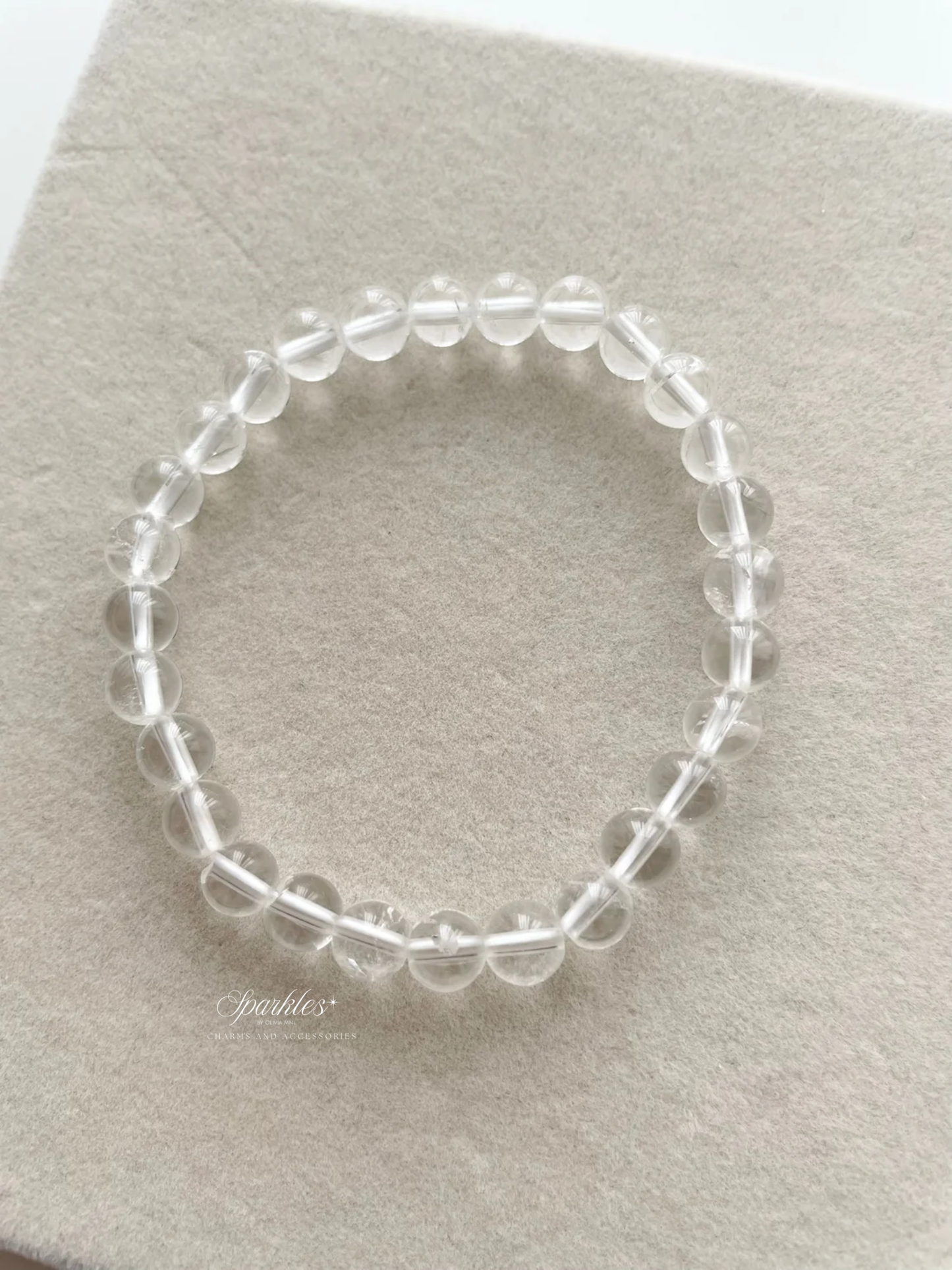 sel28 Clear quartz with sizes