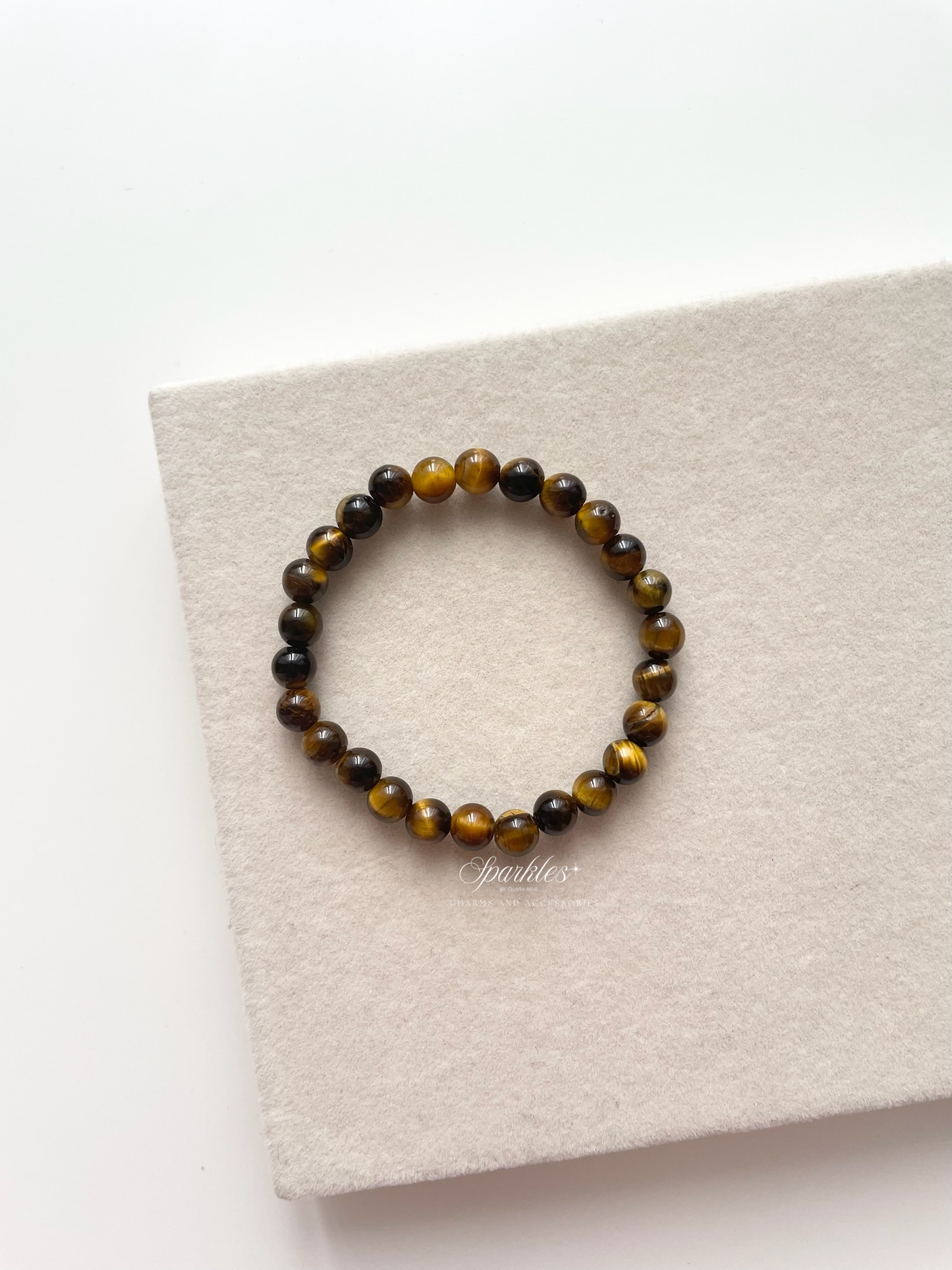 sel30 Tiger's Eye with sizes