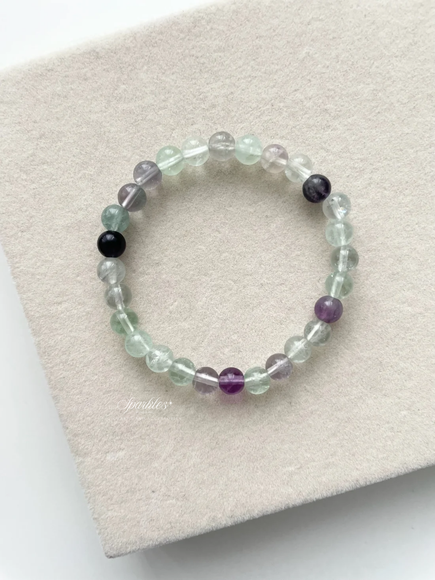 sel31 Fluorite with sizes