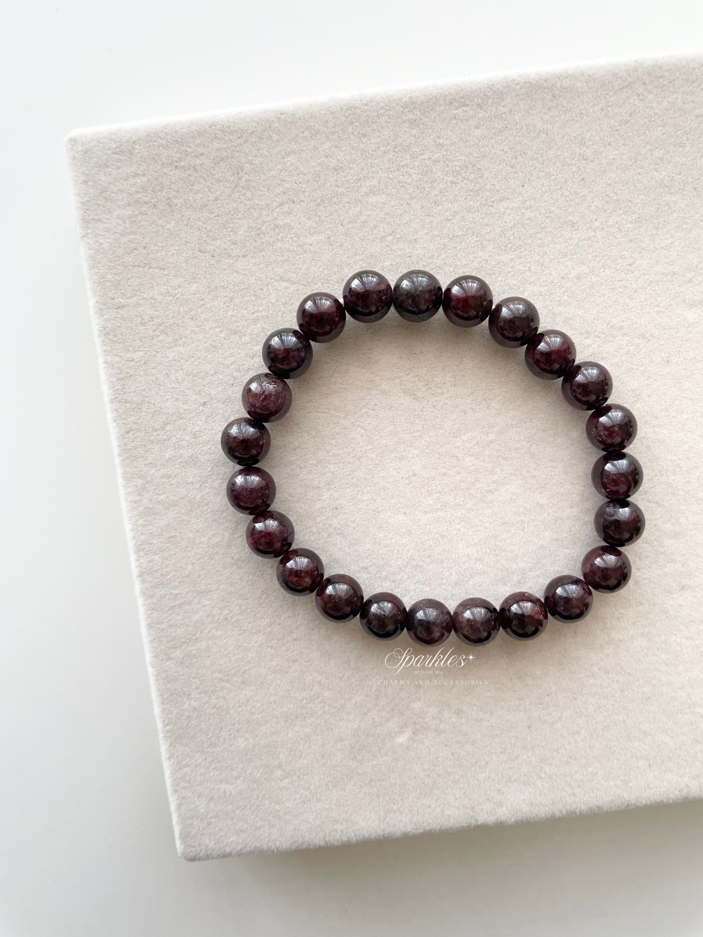 Sel42 Garnet Stone with Sizes