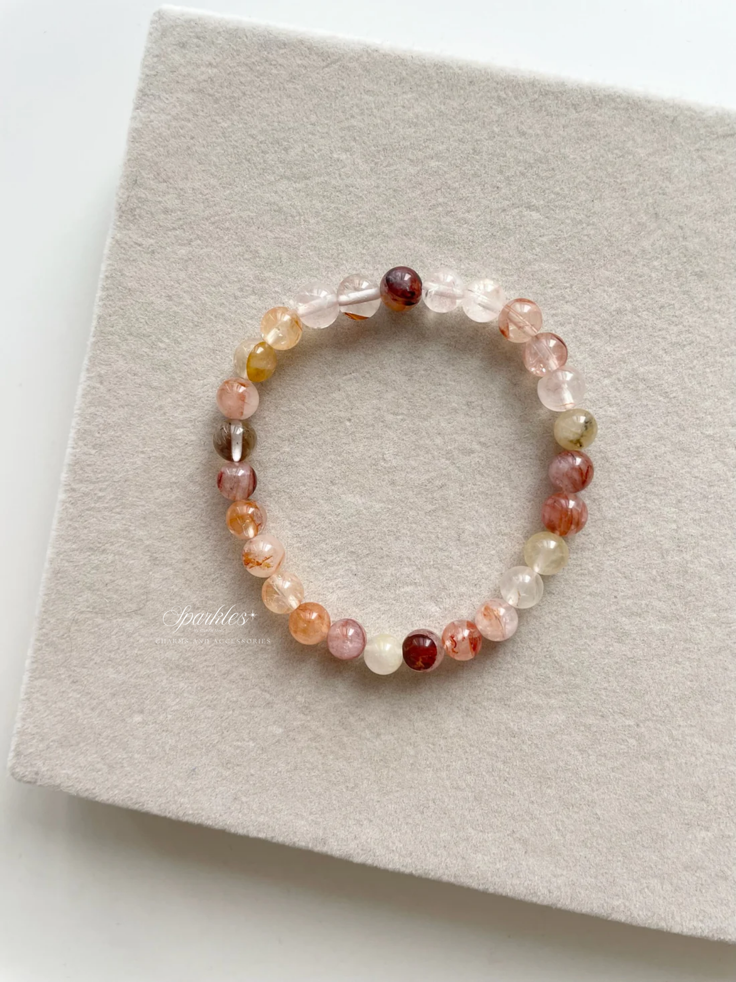 Sel7 Cherry Quartz with sizes