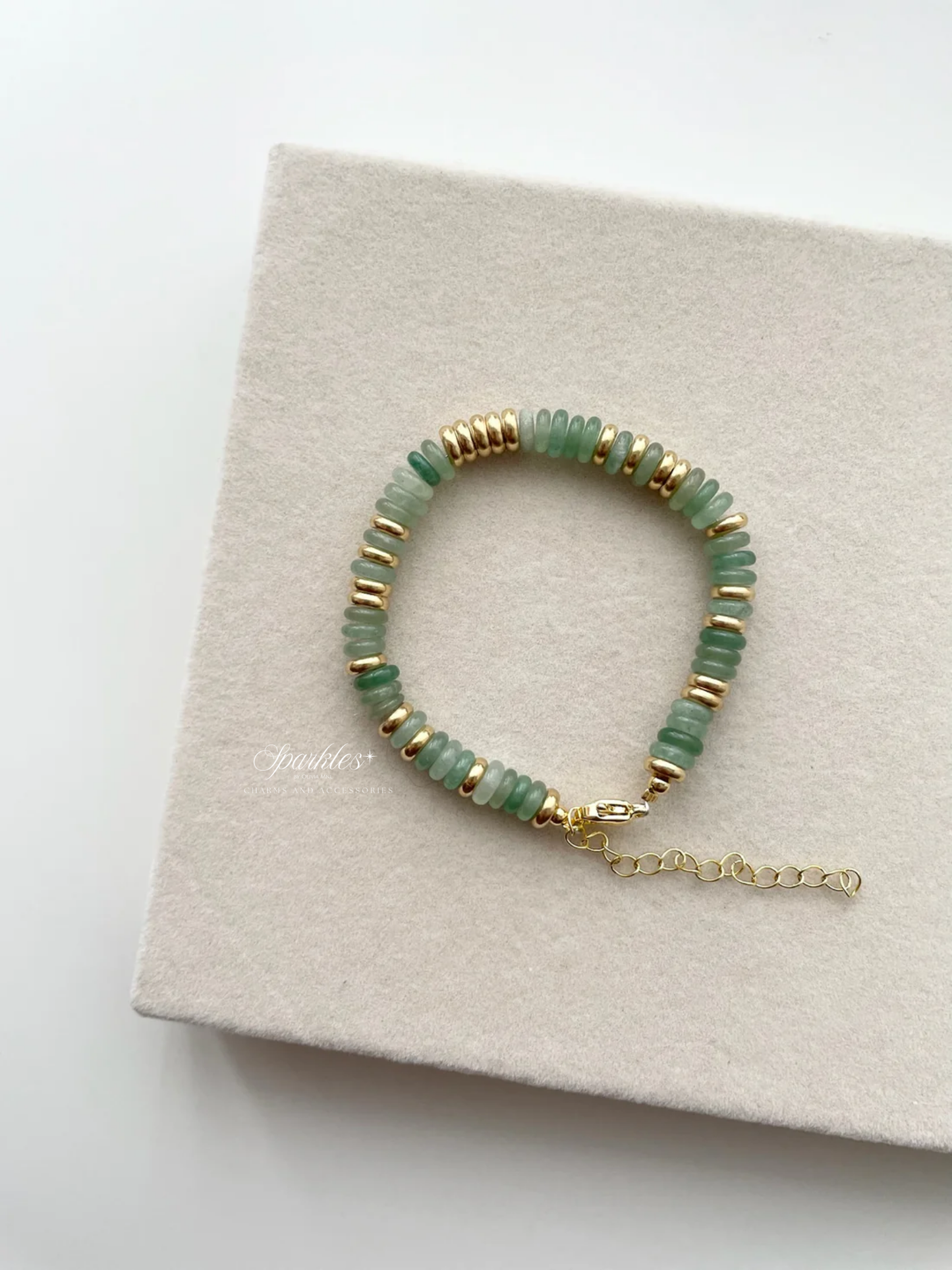 U2 Aventurine Stone Bracelet