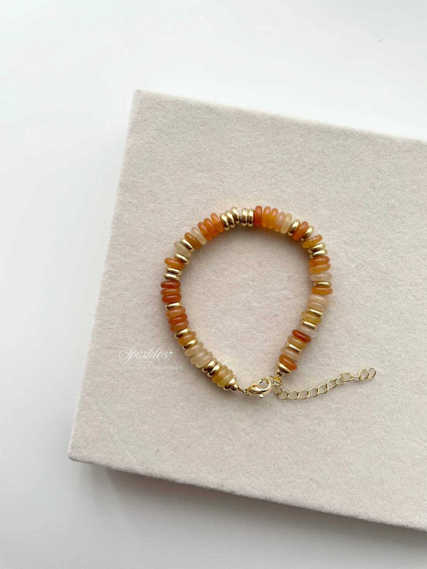 U4 Carnelian Stone Bracelet