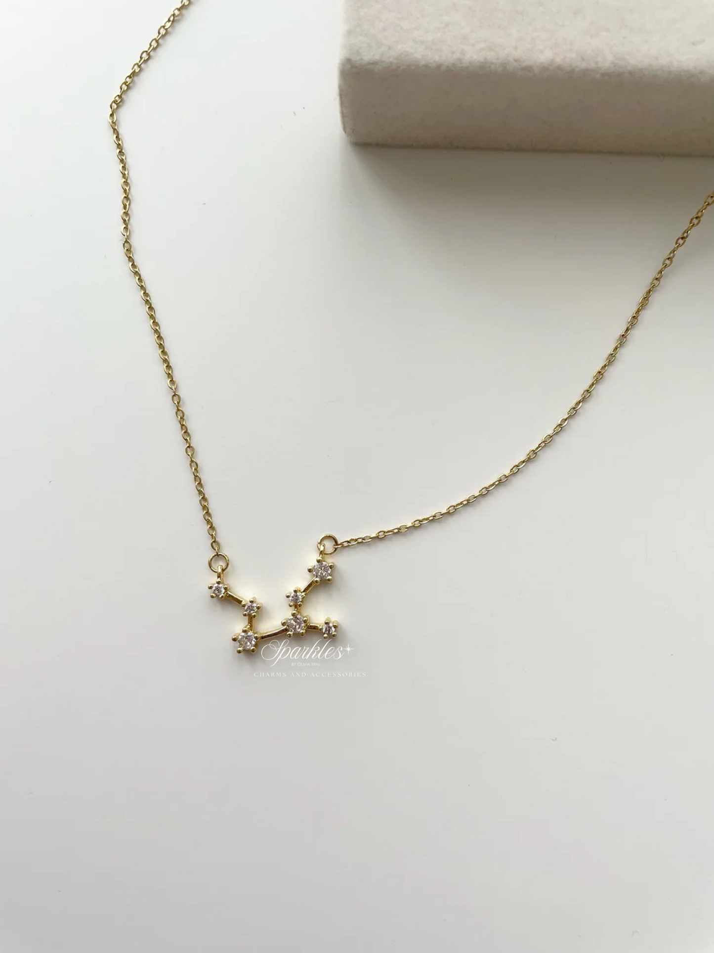 Virgo Constellation Necklace