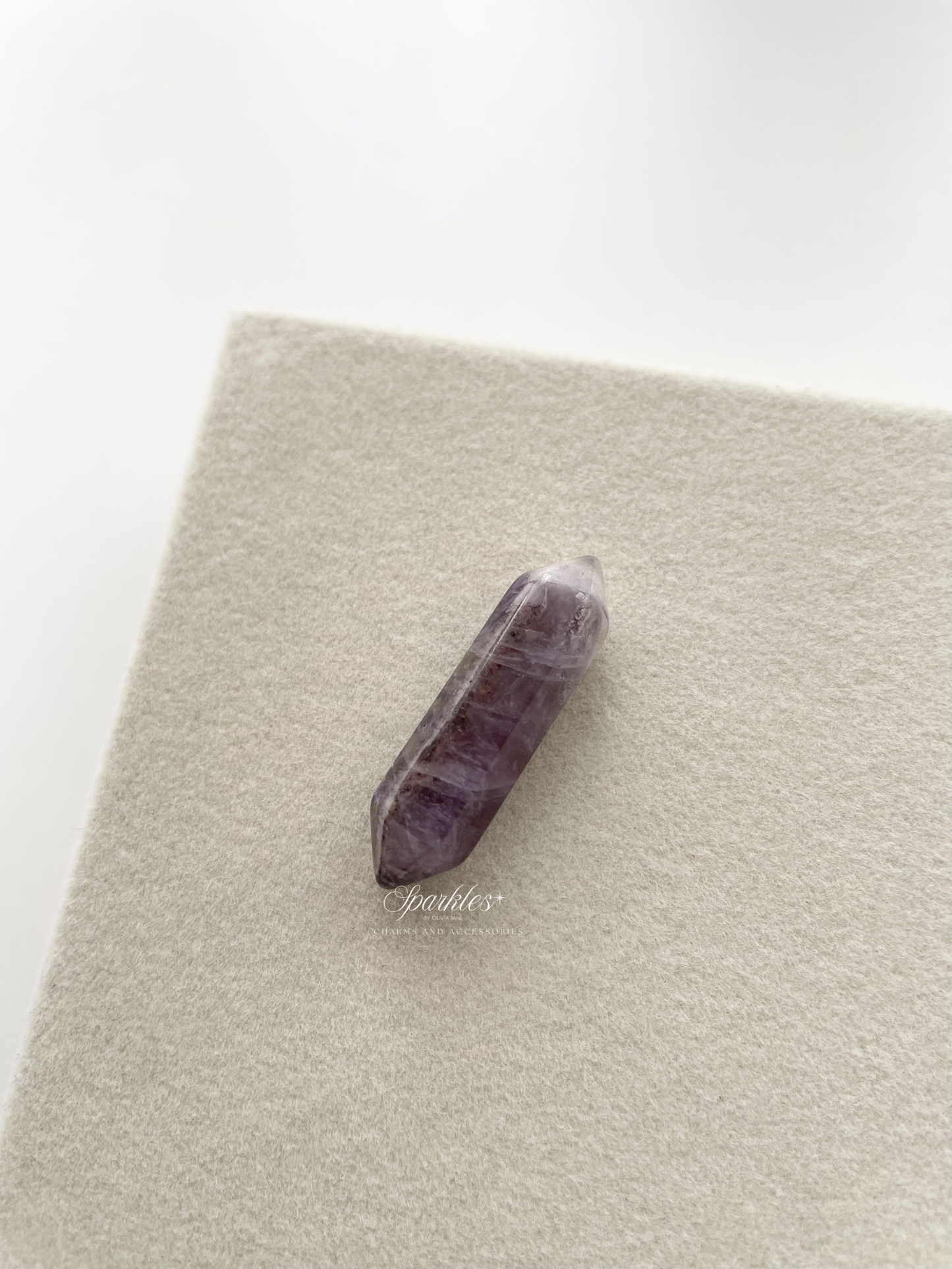 Amethyst Double Tower Stone