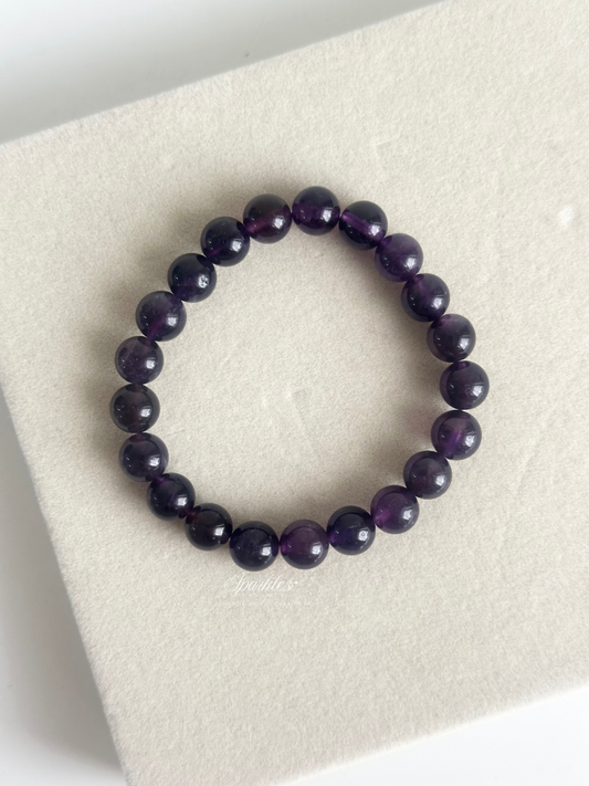 Amethyst Stone Bracelet with Sizes 8mm AURA2
