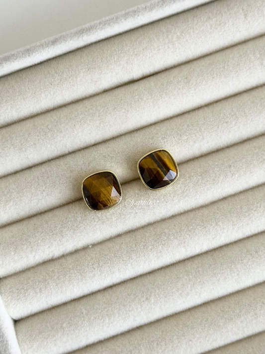 ch24 Tiger's Eye Earings