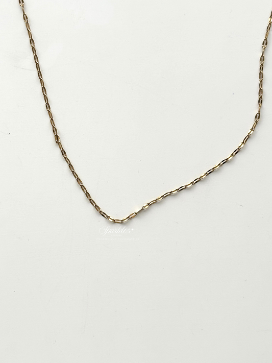 chain2 Long Gold Dancing Chain 32 inches