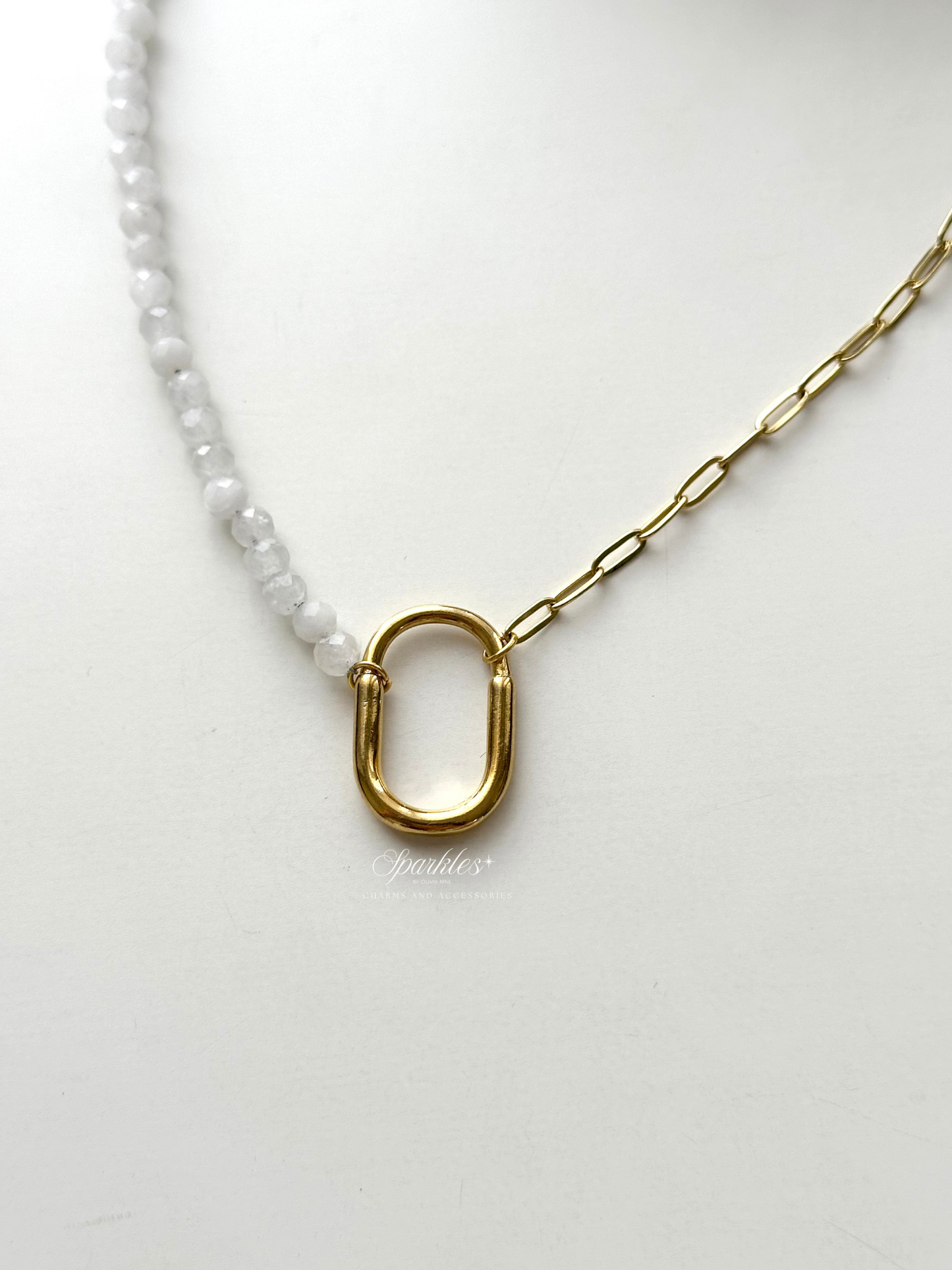 Charm30 Moonstone Necklace