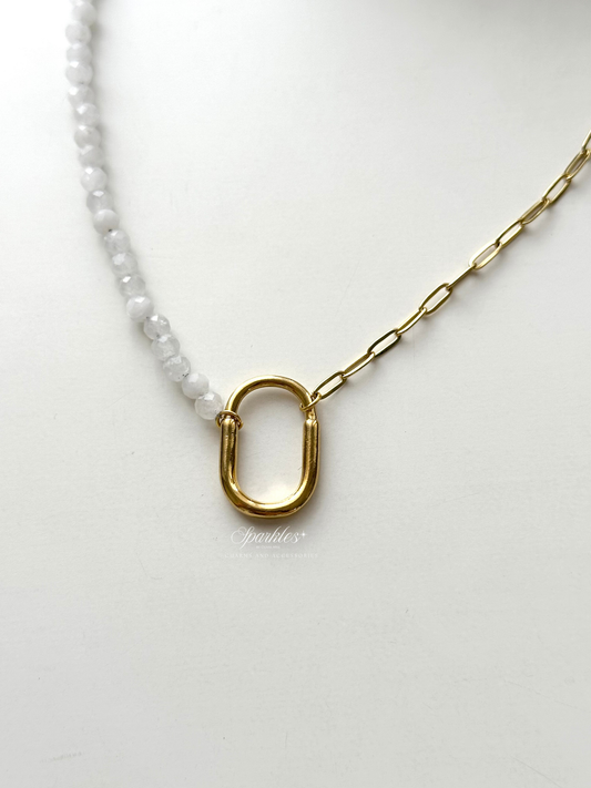 Charm30 Moonstone Necklace