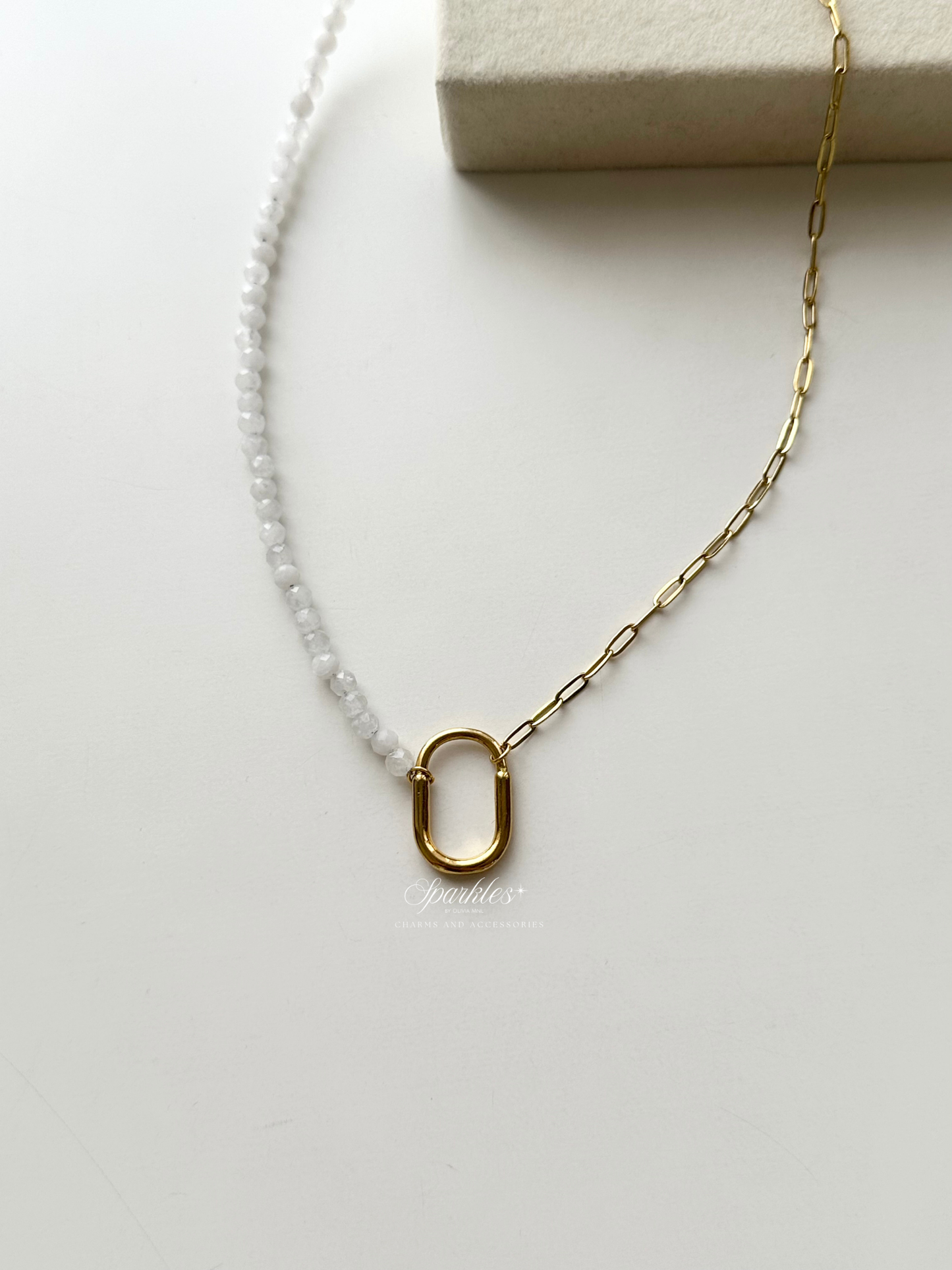 Charm30 Moonstone Necklace