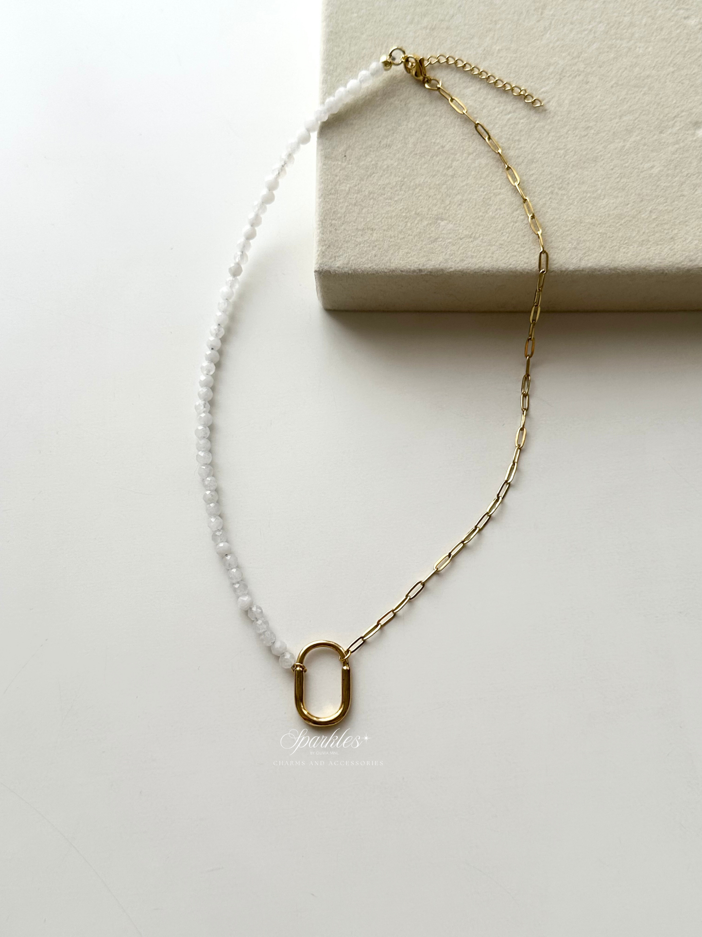 Charm30 Moonstone Necklace