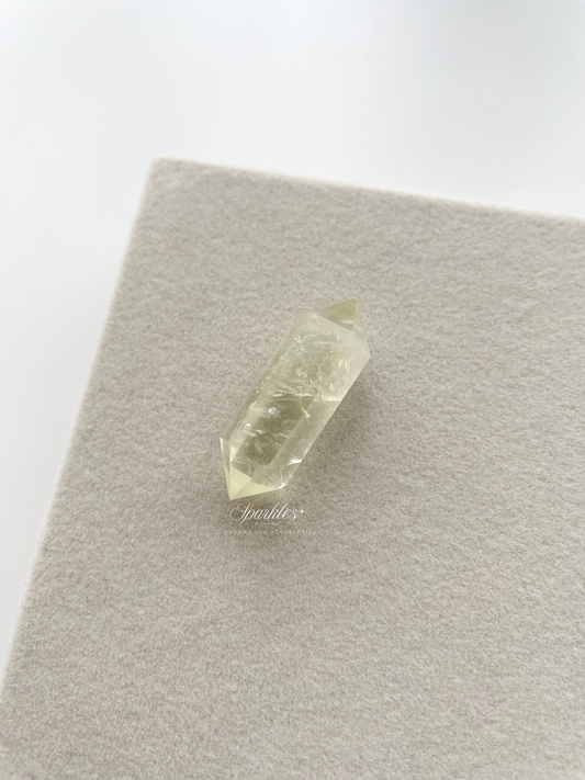 Citrine Double Tower Stone